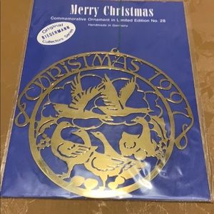 Vintage Biedermann vintage brass Christmas 1997